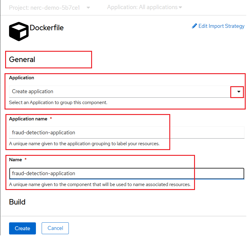 General Application Information