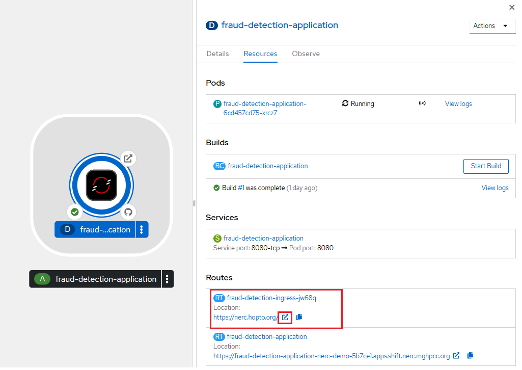 Successful Route With HTTPS