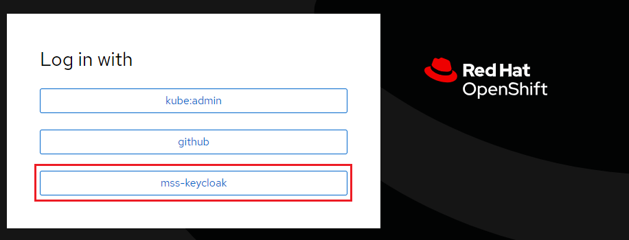 OpenShift Login with KeyCloak