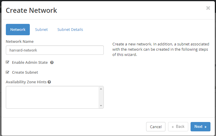 Create a Network