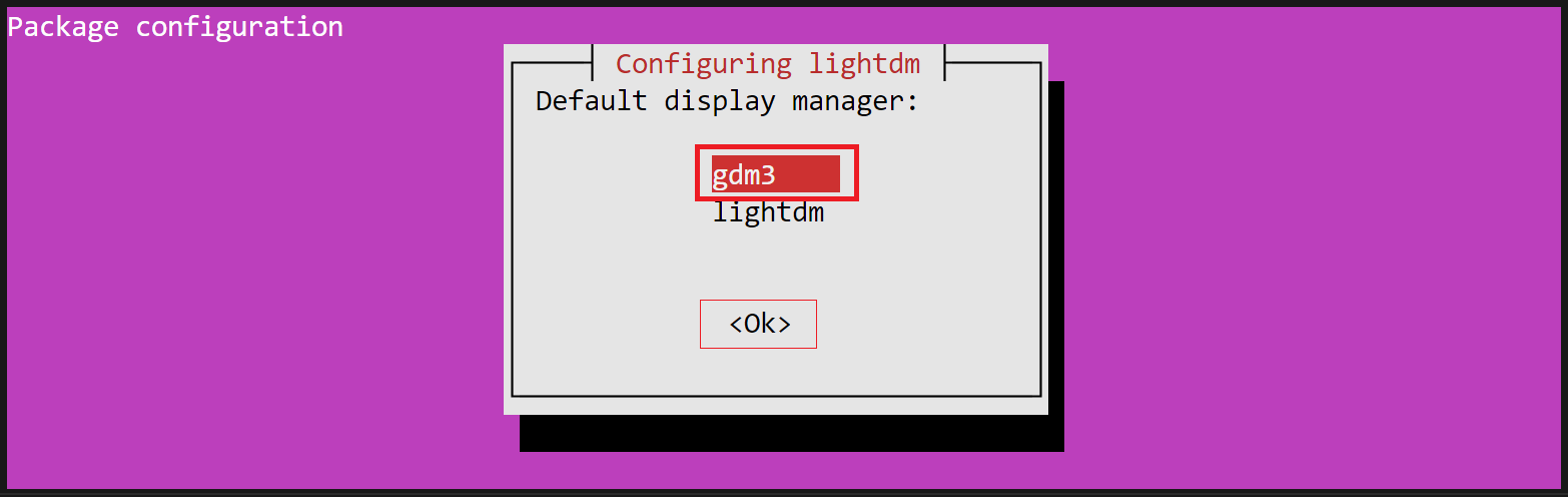 xrdp Display Manager
